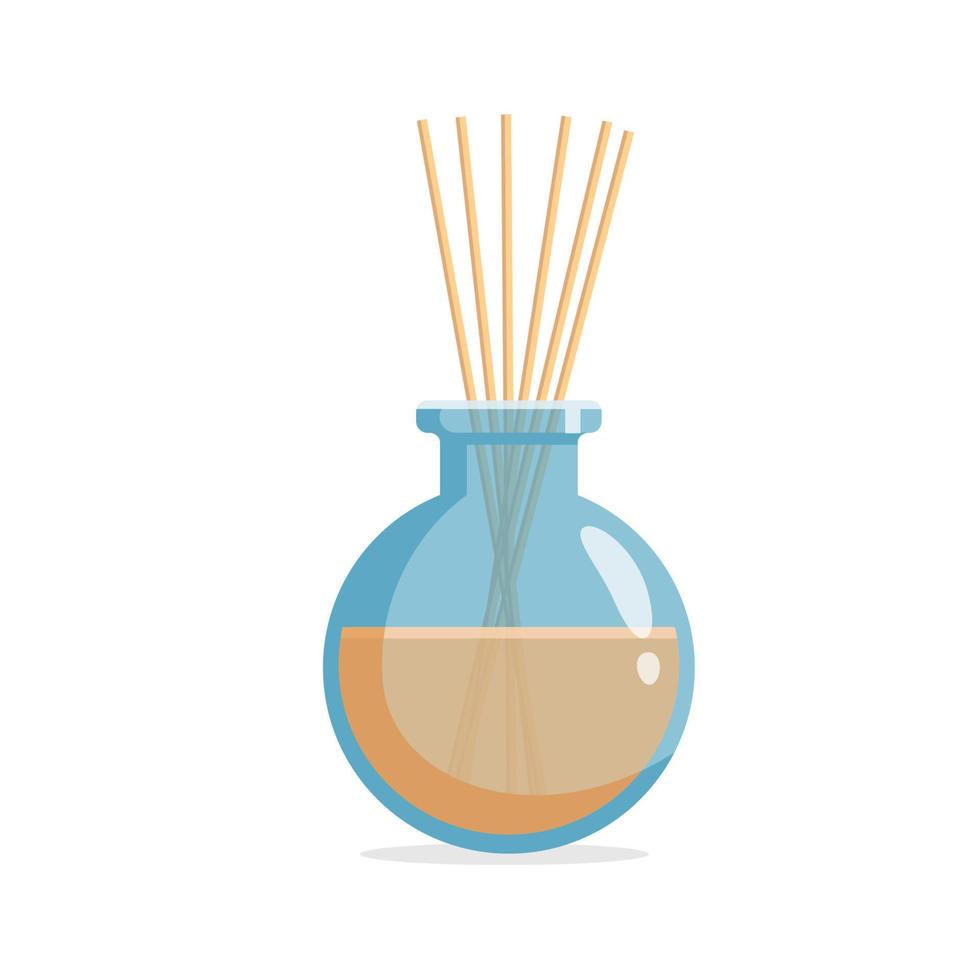 Vector aromatic diffuser with Scented Oil and reeds