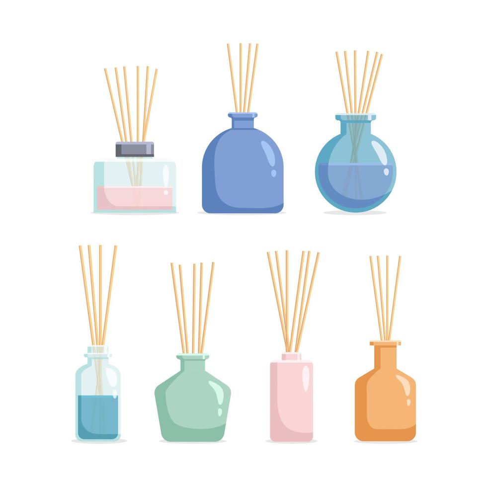 Set from Vector aromatic diffusers with Scented Oil and reeds