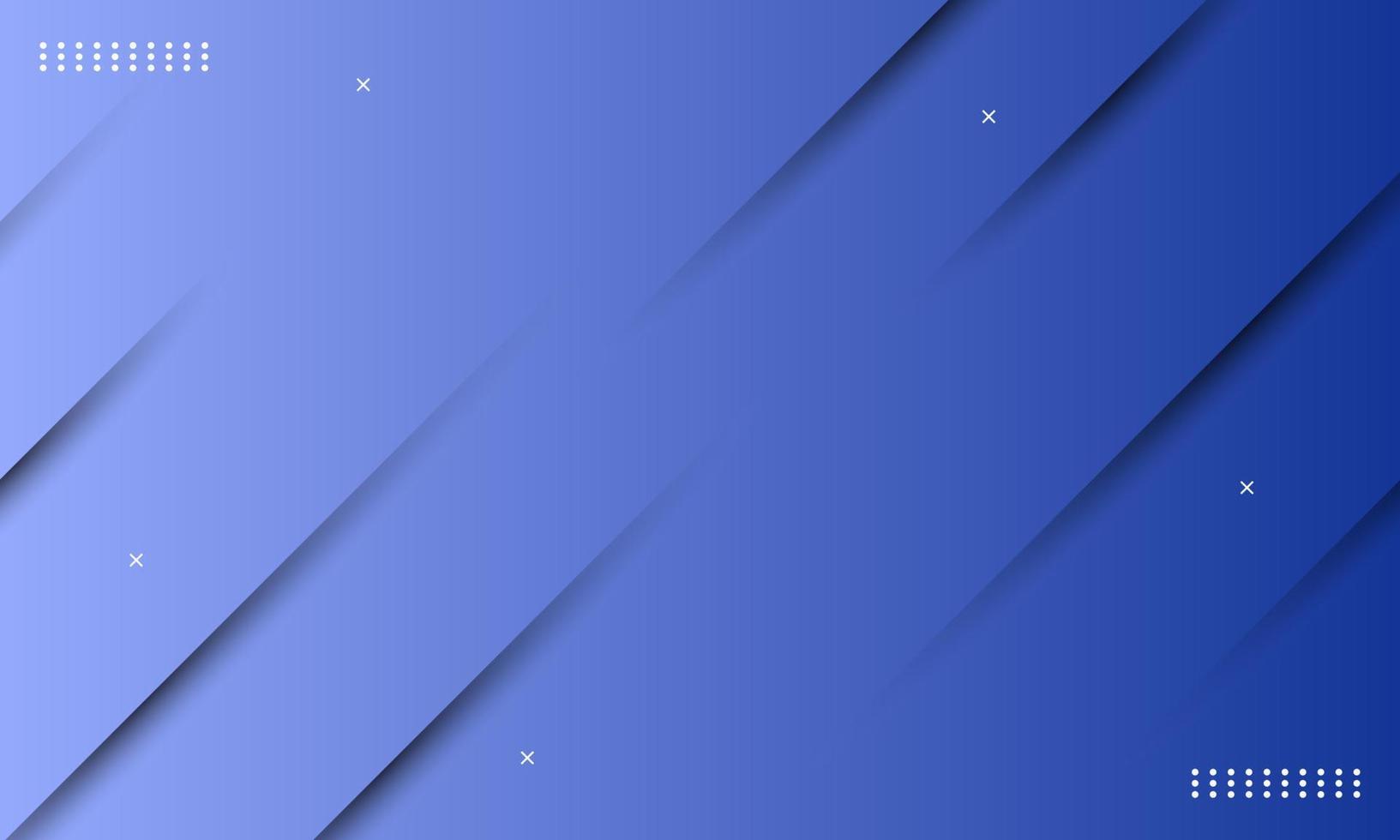 Abstract blue gradient with shadow effect. vector