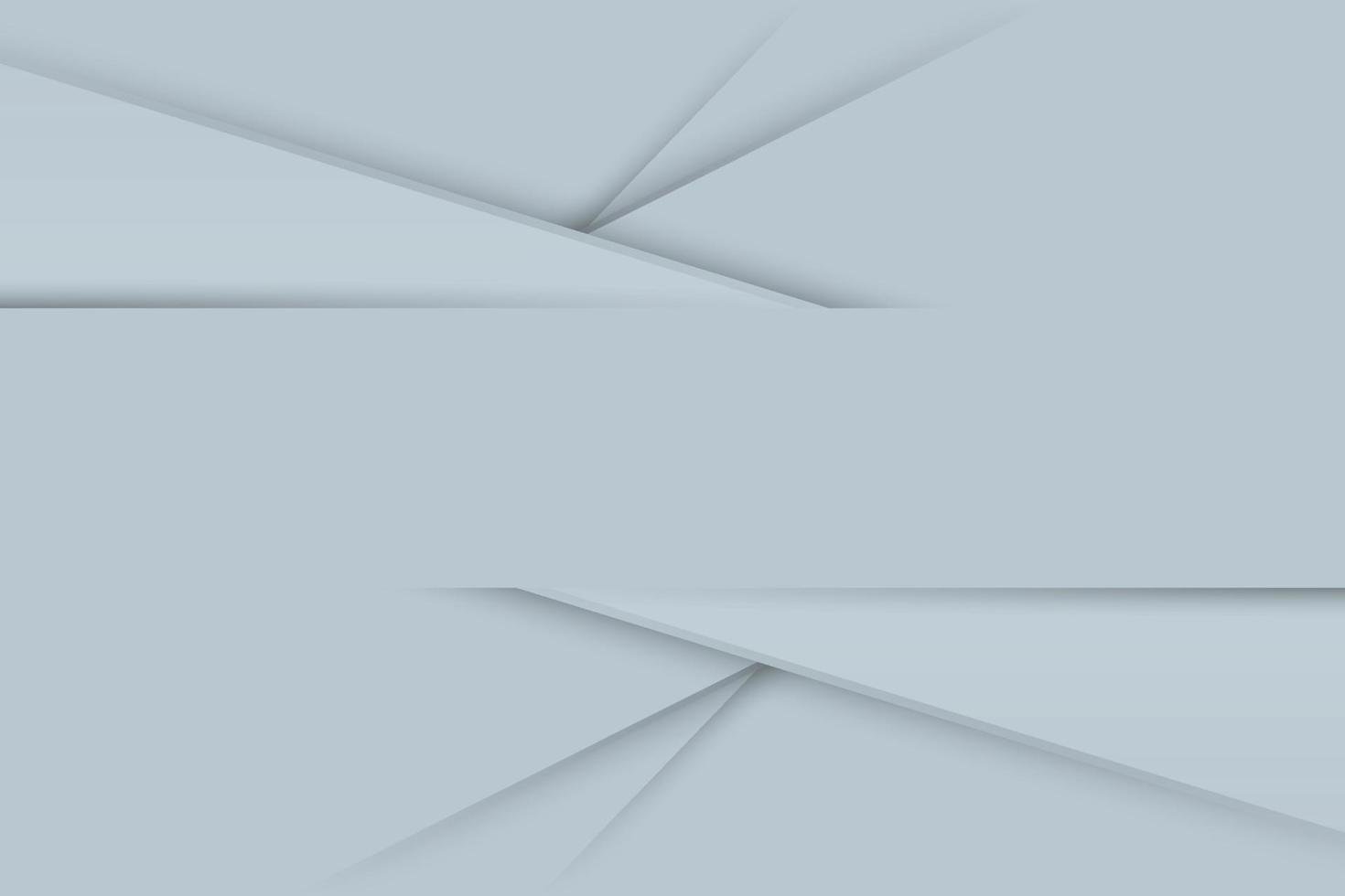 Abstract blue gray paper style background. vector