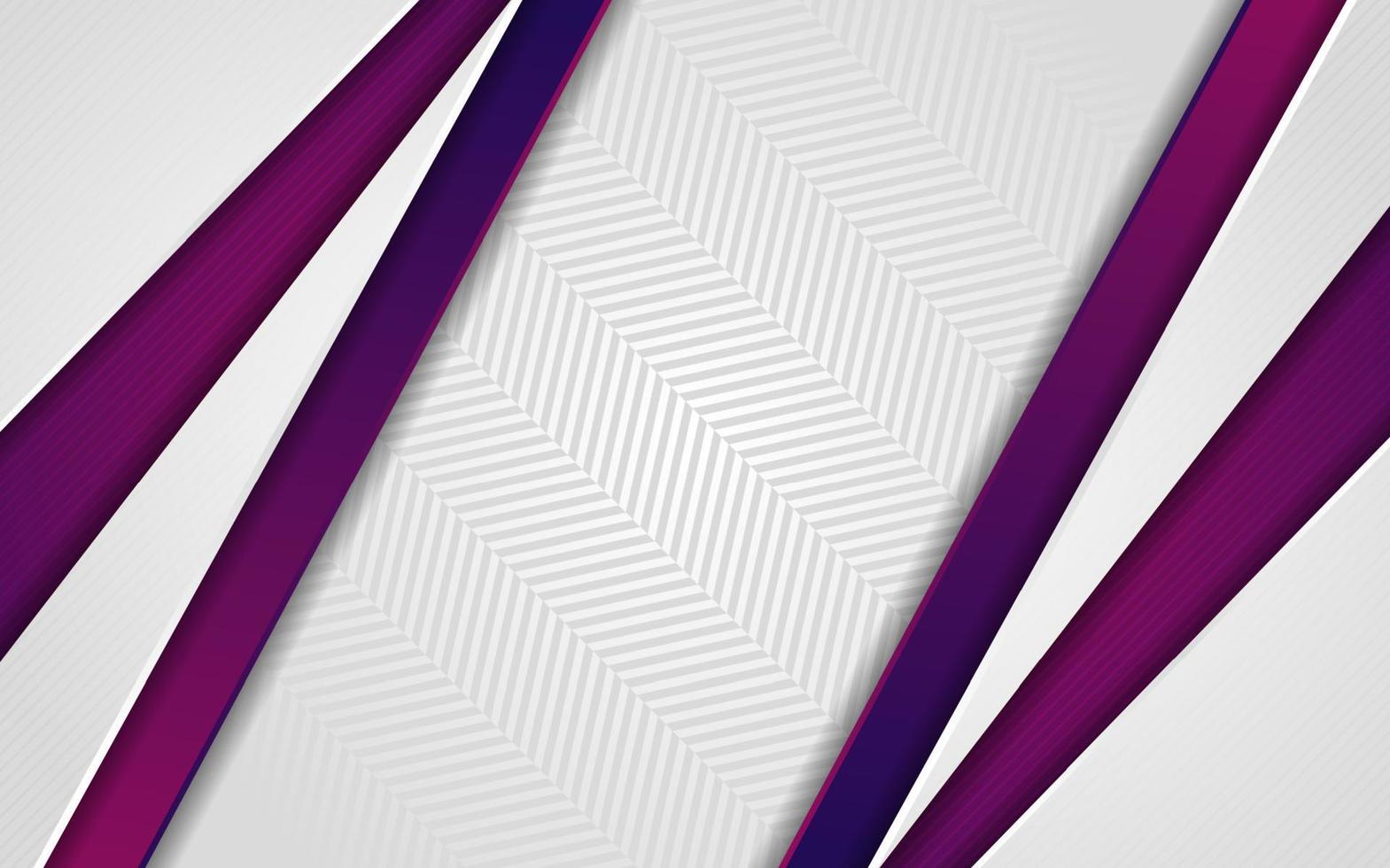 fondo blanco futurista moderno abstracto con degradado de línea púrpura vector