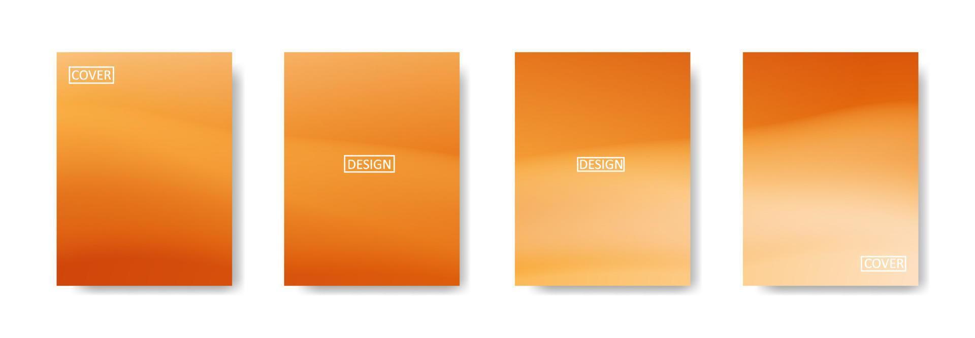 Set of abstract background with beautiful gradation color, colorful background for poster flyer banner backdrop.vertical banner.cool fluid background vector illustration