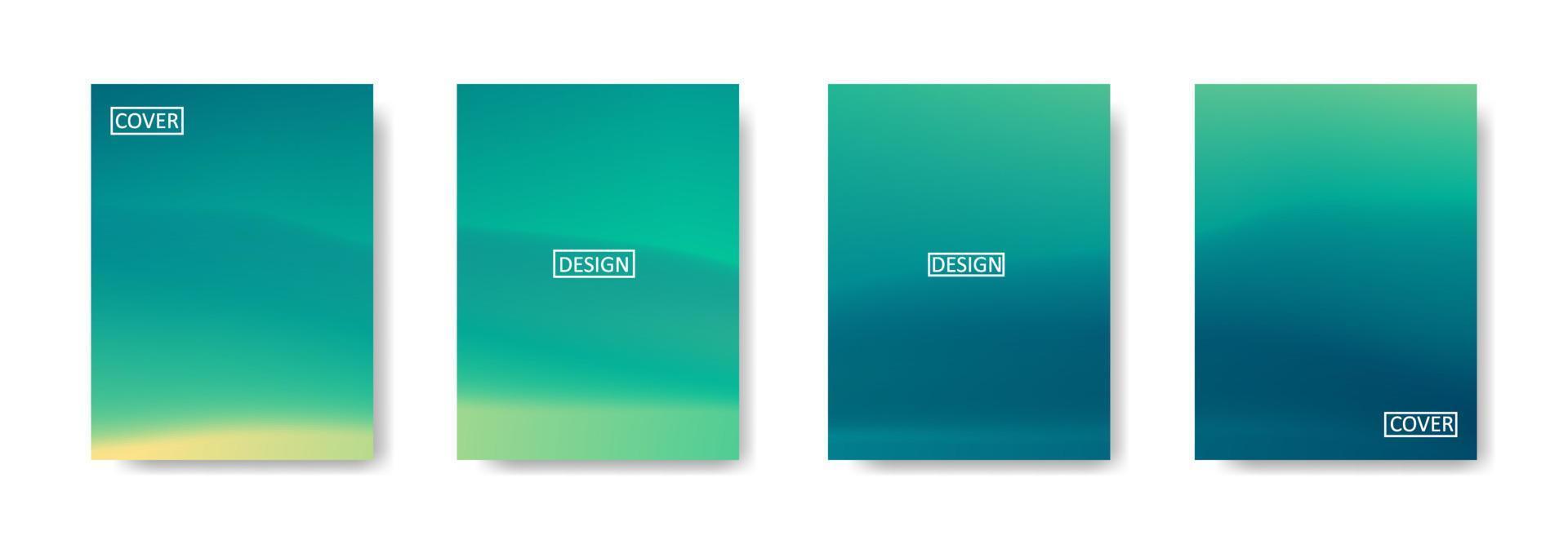 Set of abstract background with beautiful gradation color, colorful background for poster flyer banner backdrop.vertical banner.cool fluid background vector illustration