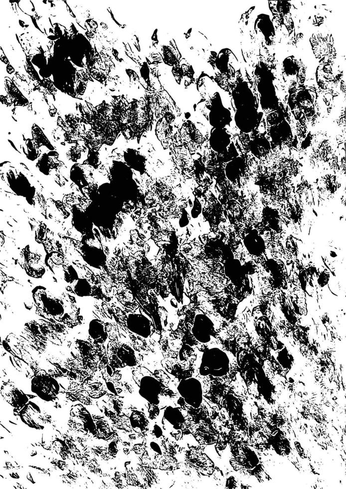 Abstract painting vector texture isolated on a white background.