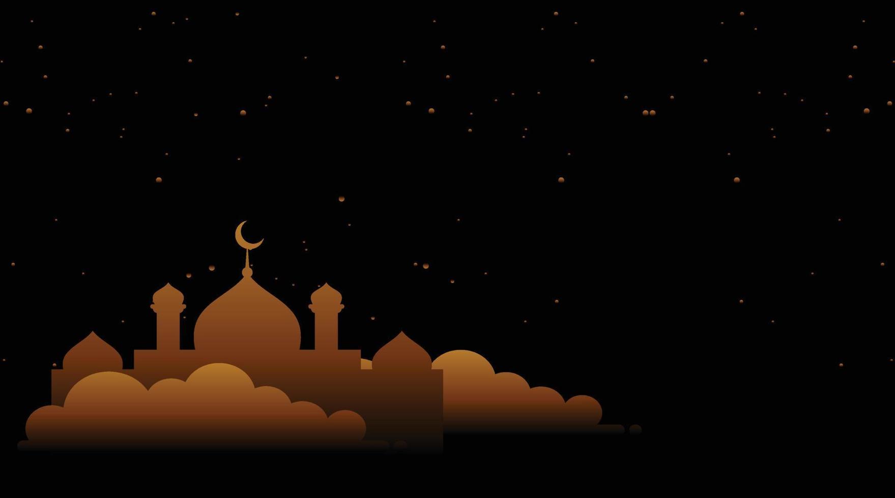 Islamic Background. Eid Mubarak Background. Ramadan Kareem Background. vector