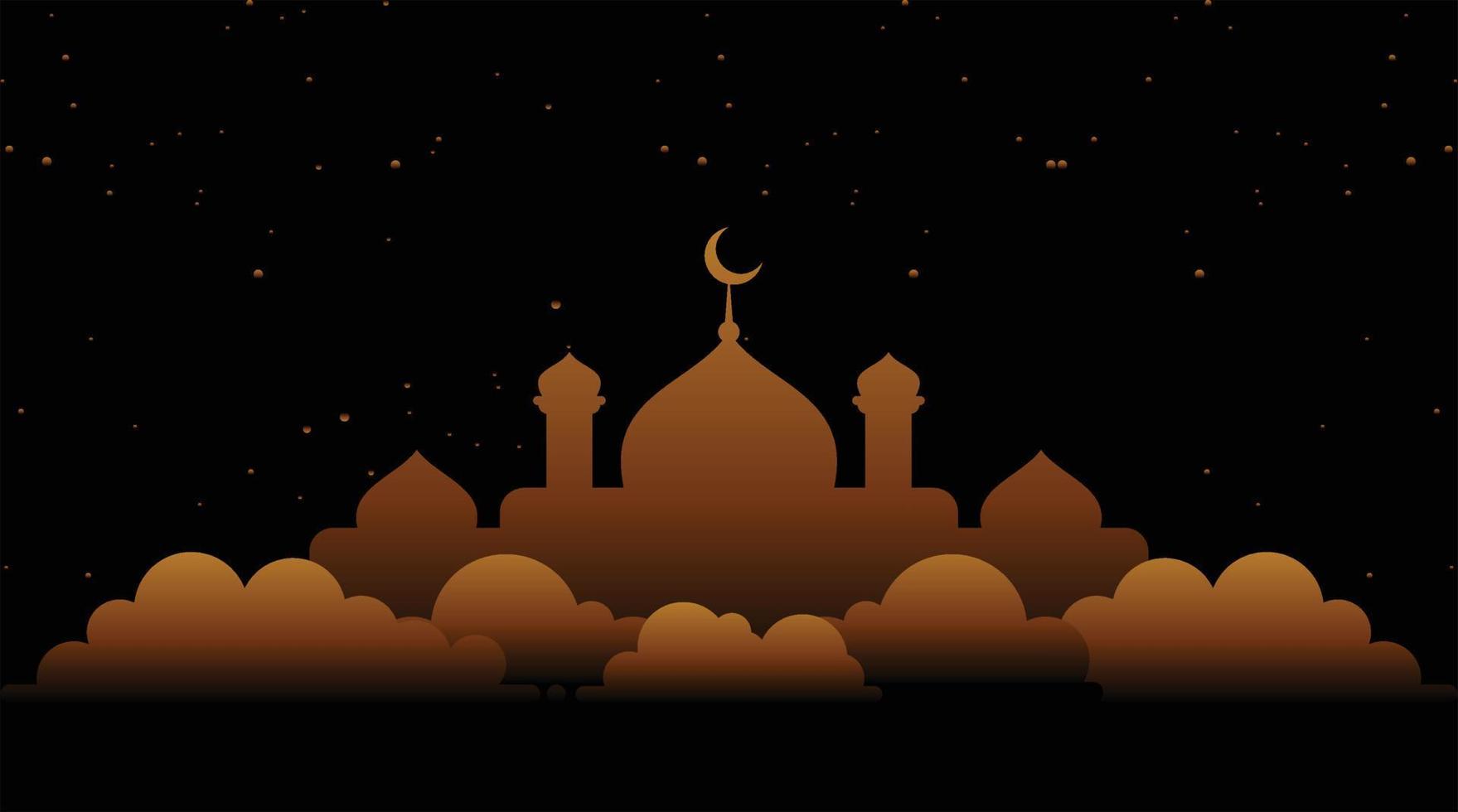 Islamic Background. Eid Mubarak Background. Ramadan Kareem Background. vector