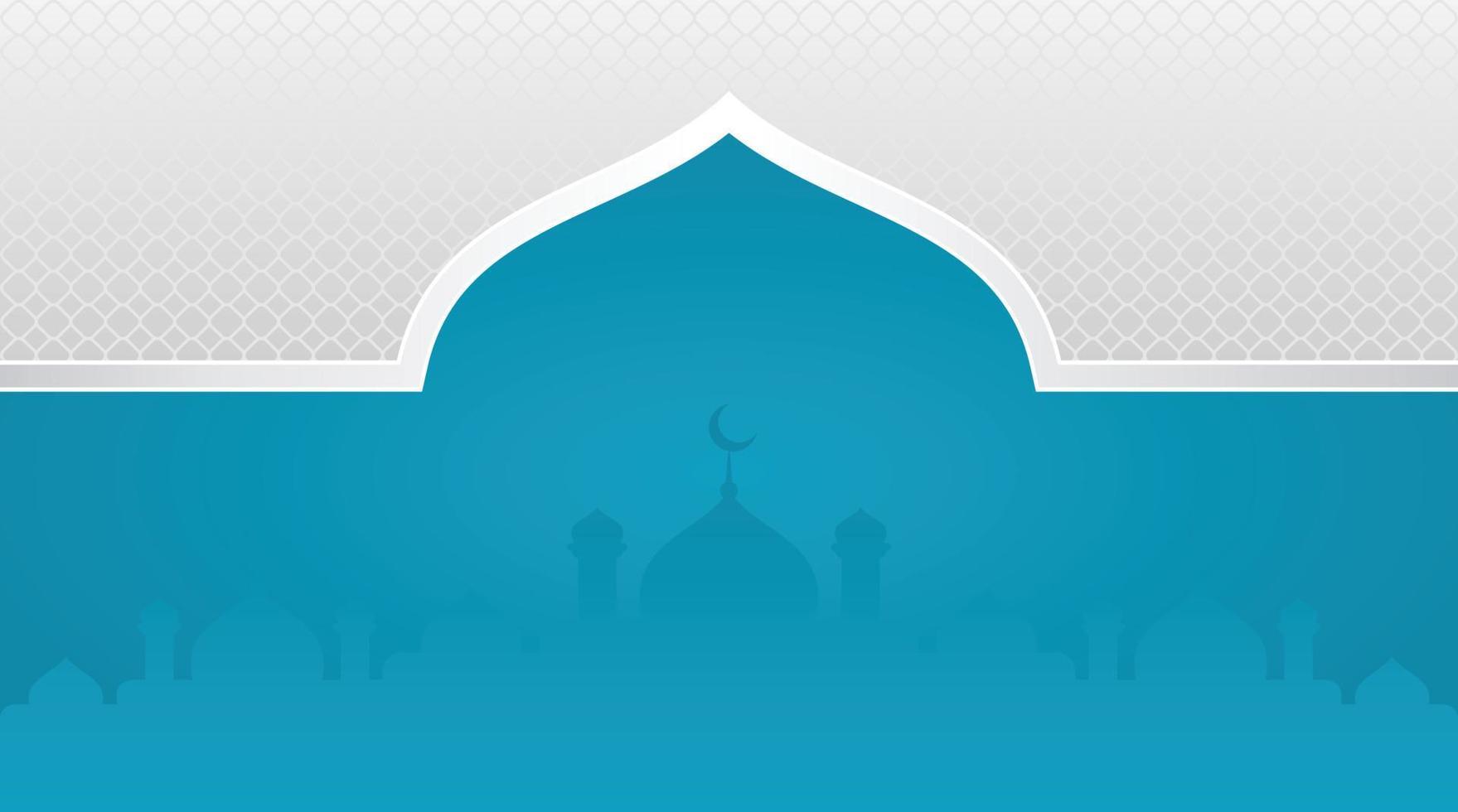 fondo islámico. fondo de eid mubarak. fondo de ramadán kareem. vector