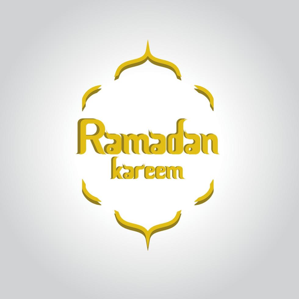 vector ramadhan kareem diseño de fondo