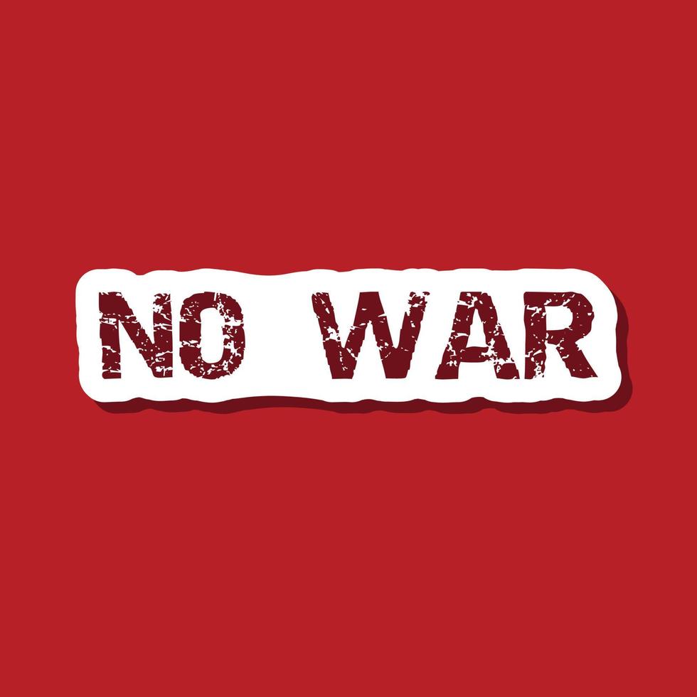 no war symbol doodle illustration for stickers banner print etc vector