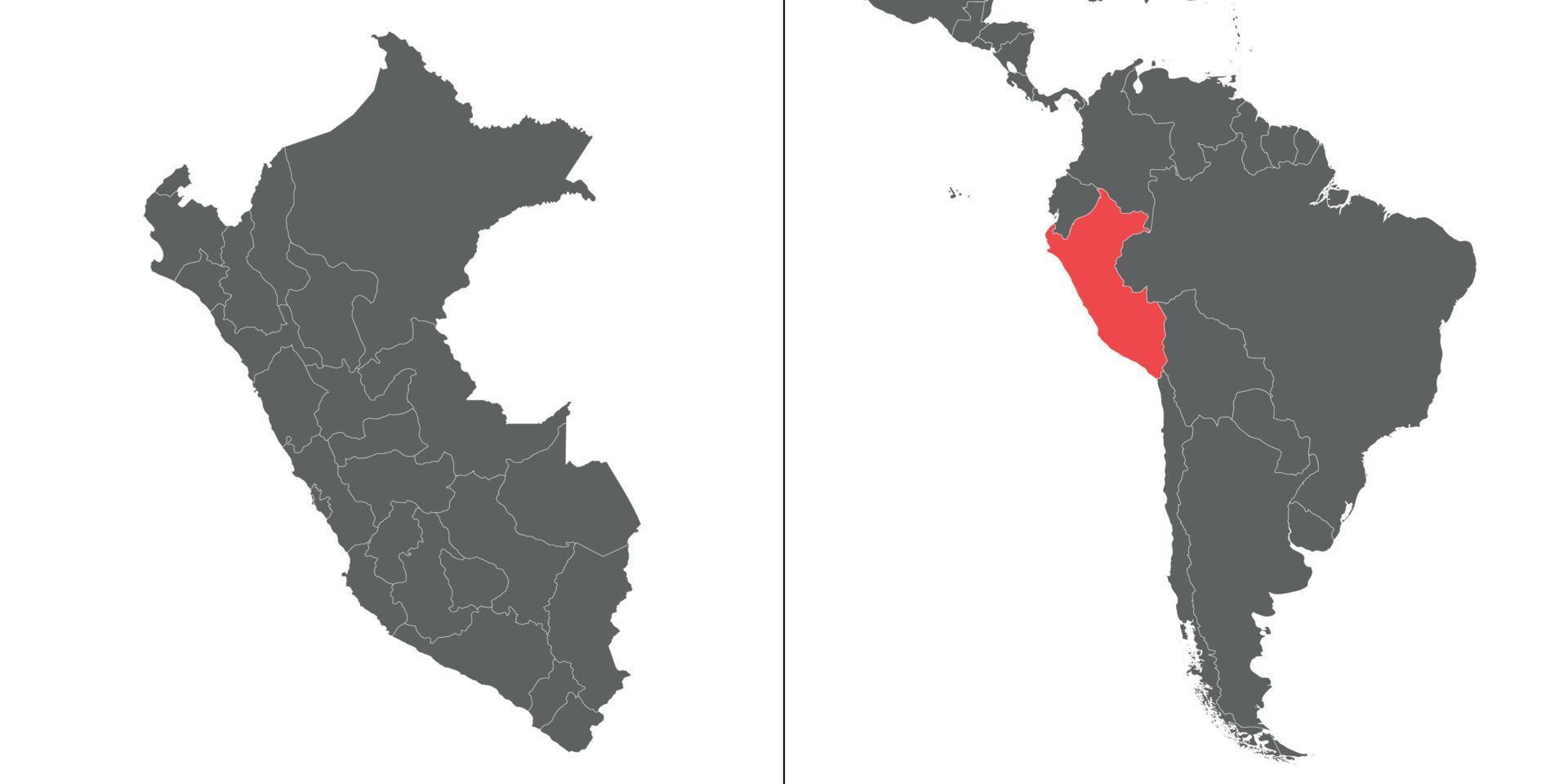 mapa con ubicación vector