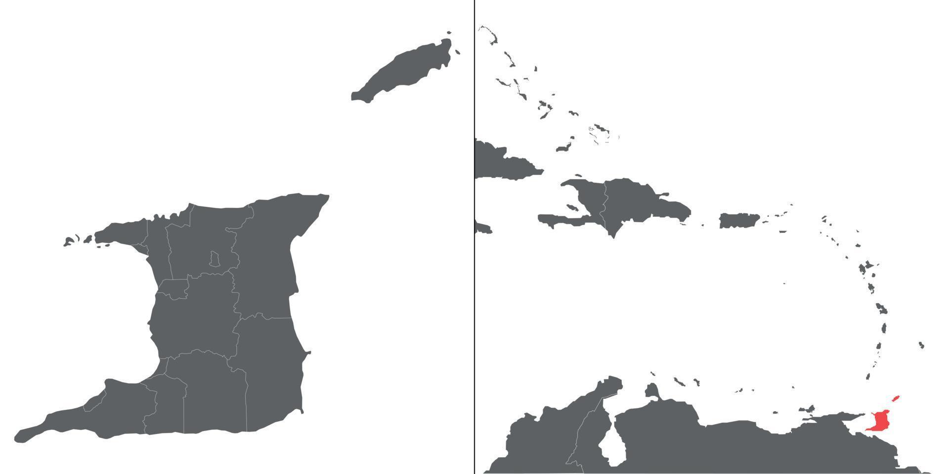 Map with location vector