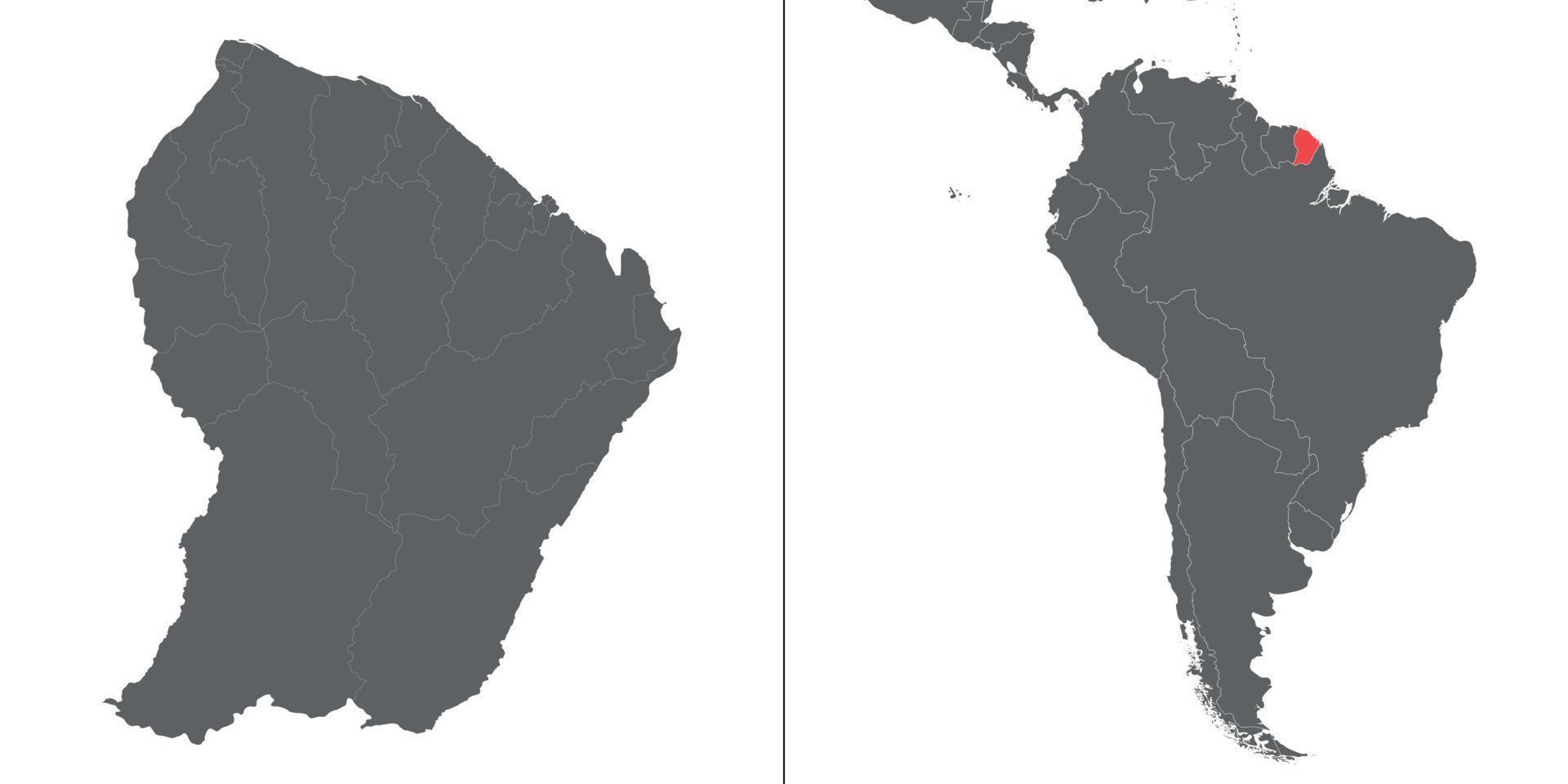 mapa con ubicación vector