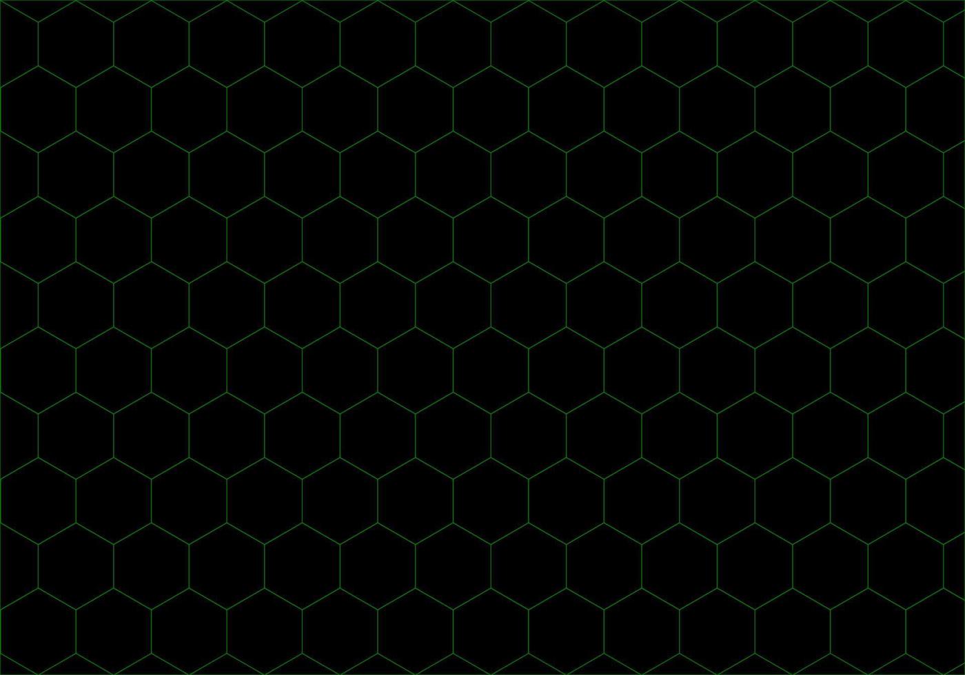 abstract hexagon background vector