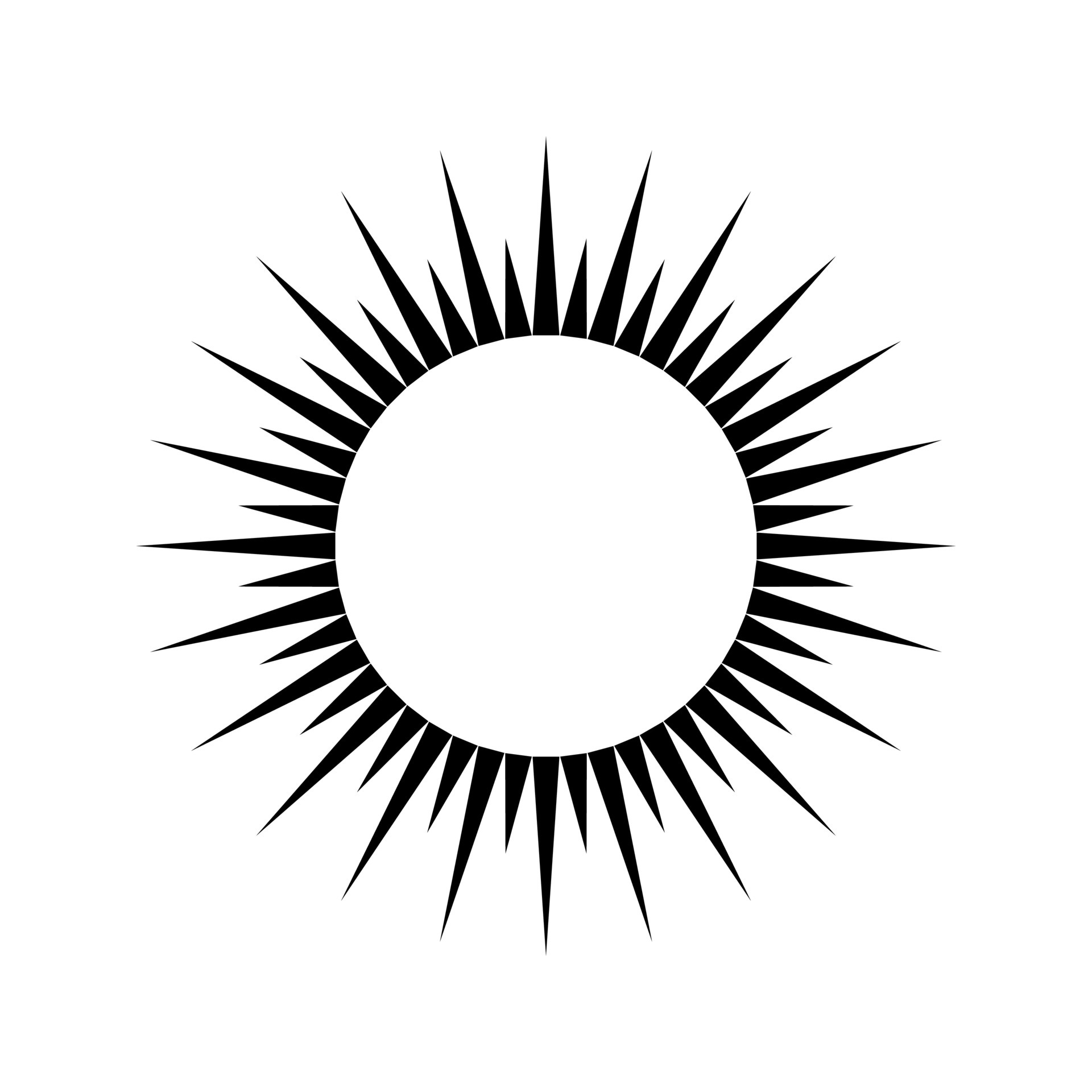 Sunburst Sunburst Icon Retroburst Design Sunlight Vector