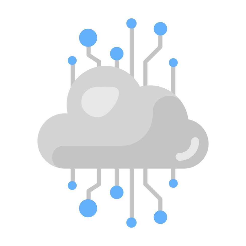 Icon of application programming interface, api interface in flat style vector