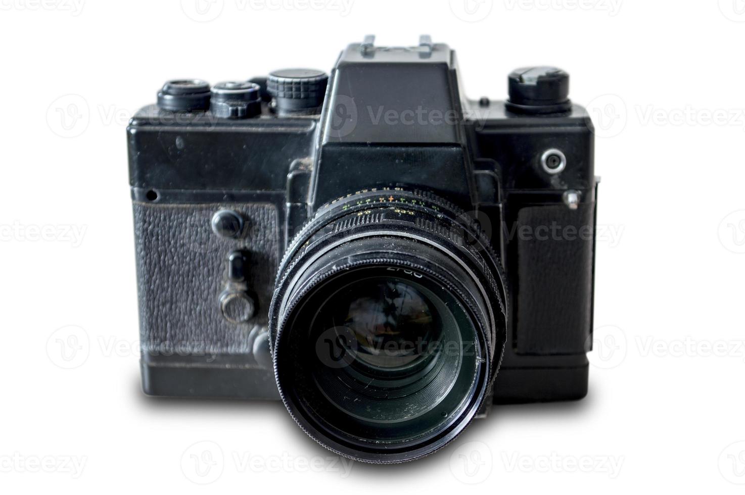 old SLR film camera photo