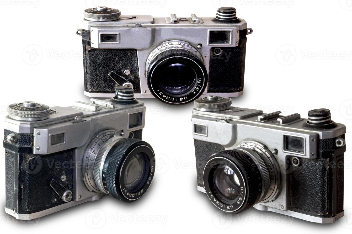 film old shabby cameras photo