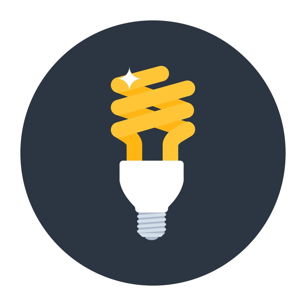A design of energy saver in modern flat style vector