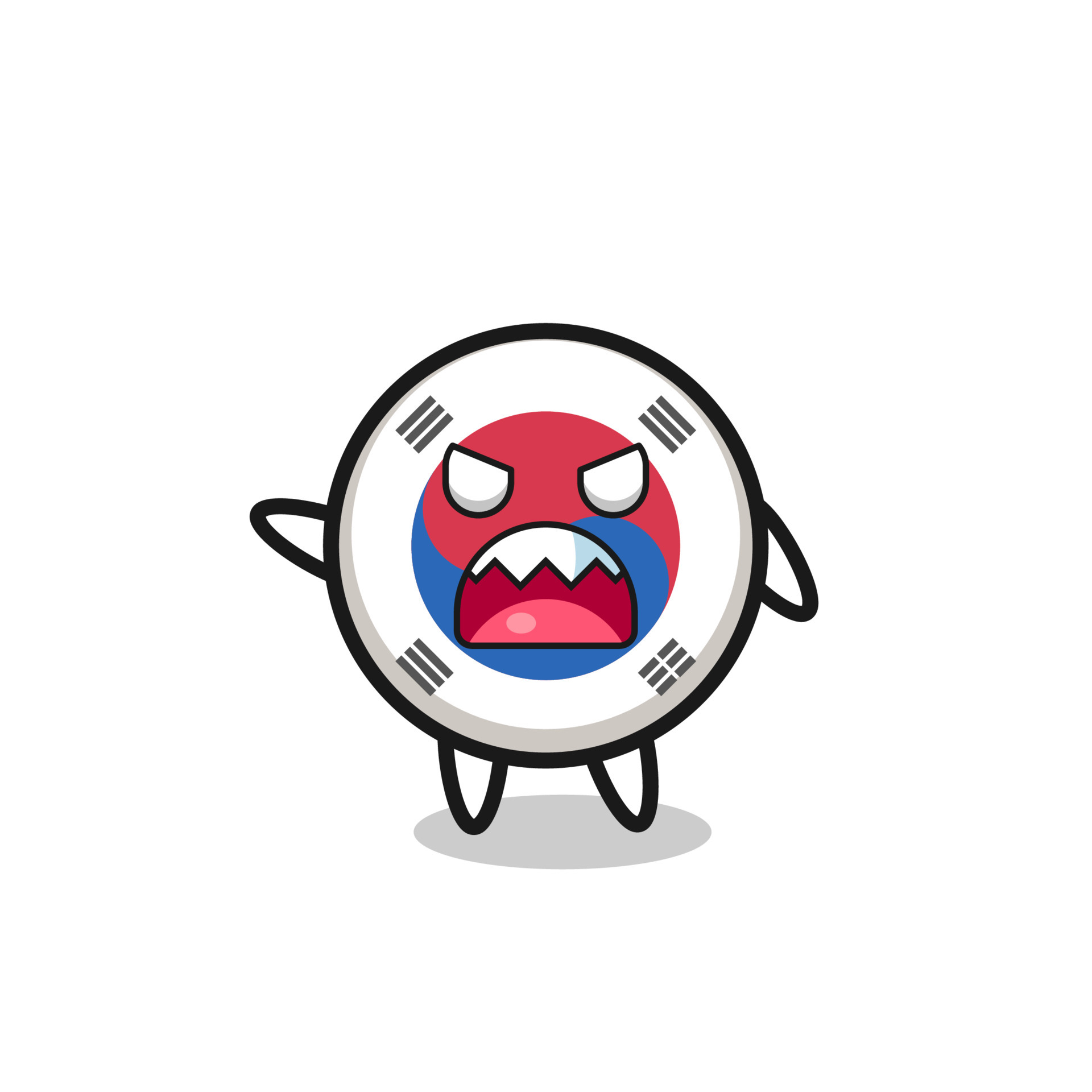 cute south korea flag cartoon in a very angry pose 6744333 Vector Art at Vecteezy cute south korea flag cartoon in a very angry pose 6744333 Vector Art at Vecteezy