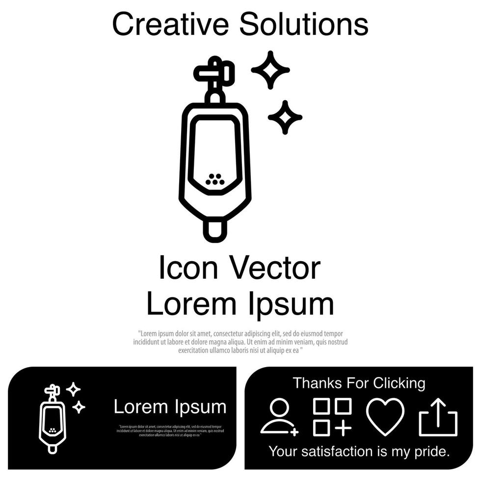 Toilet icon Vector EPS 10