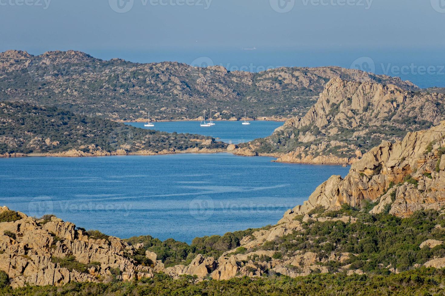 View form Palau in Sardinia photo