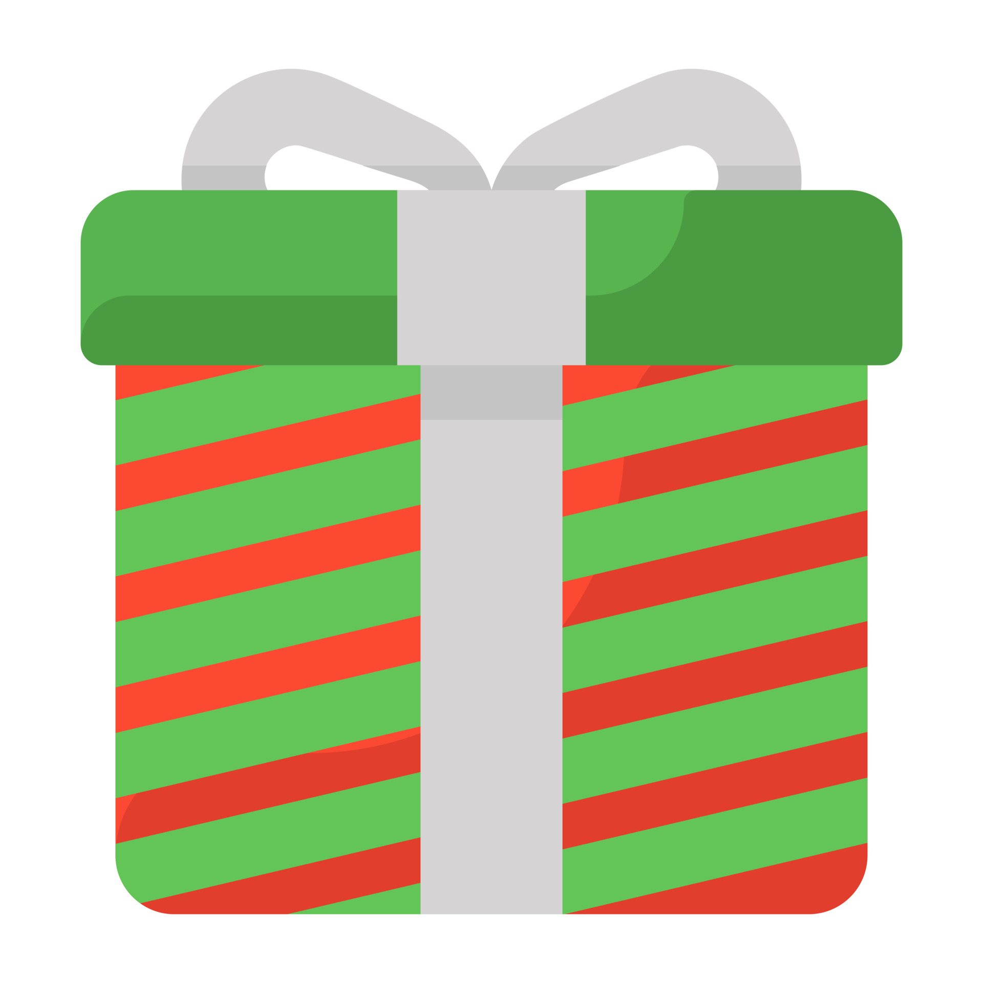 A wrapped gift icon in flat design 6745125 Vector Art at Vecteezy