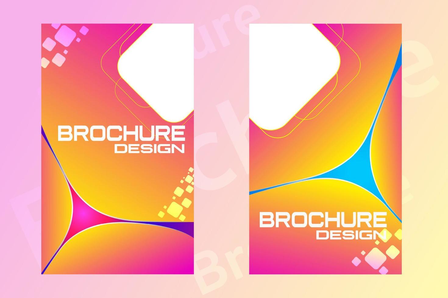 Brochure template layout, cover book, magazine and banner design. vector