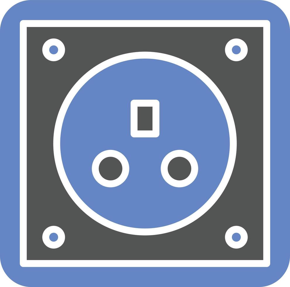 Socket Icon Style vector