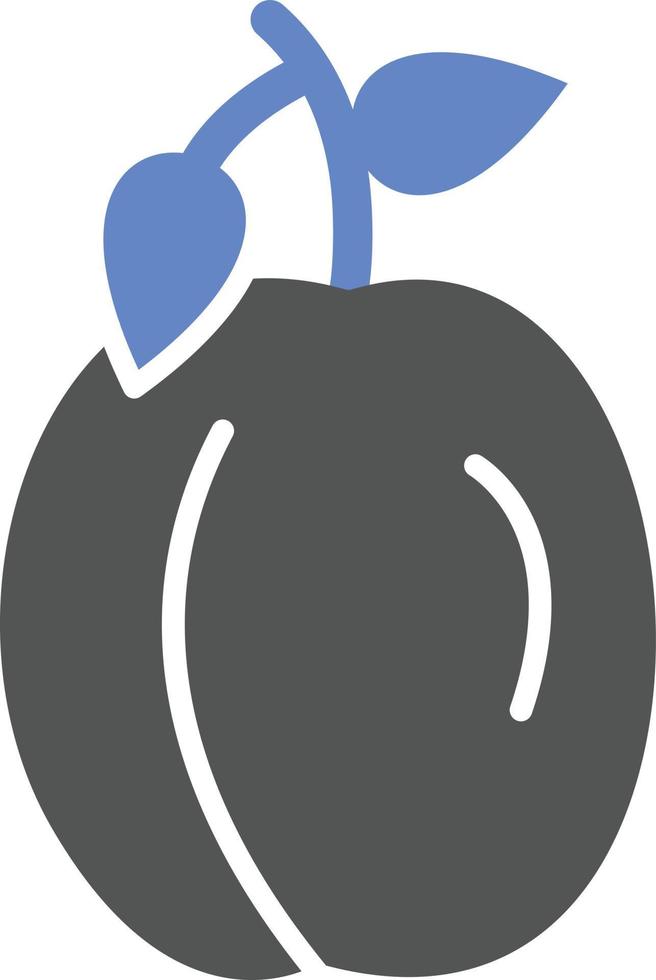 Plum Icon Style vector