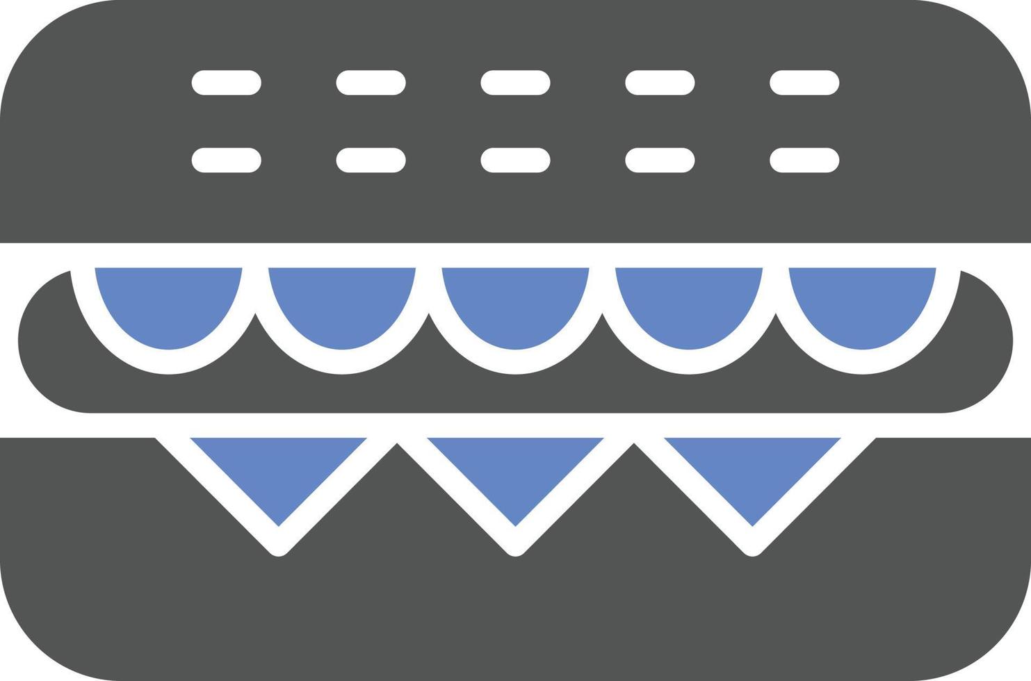 Sandwich Icon Style vector
