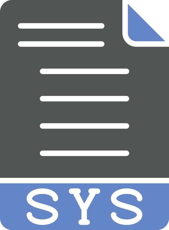 SYS Icon Style vector