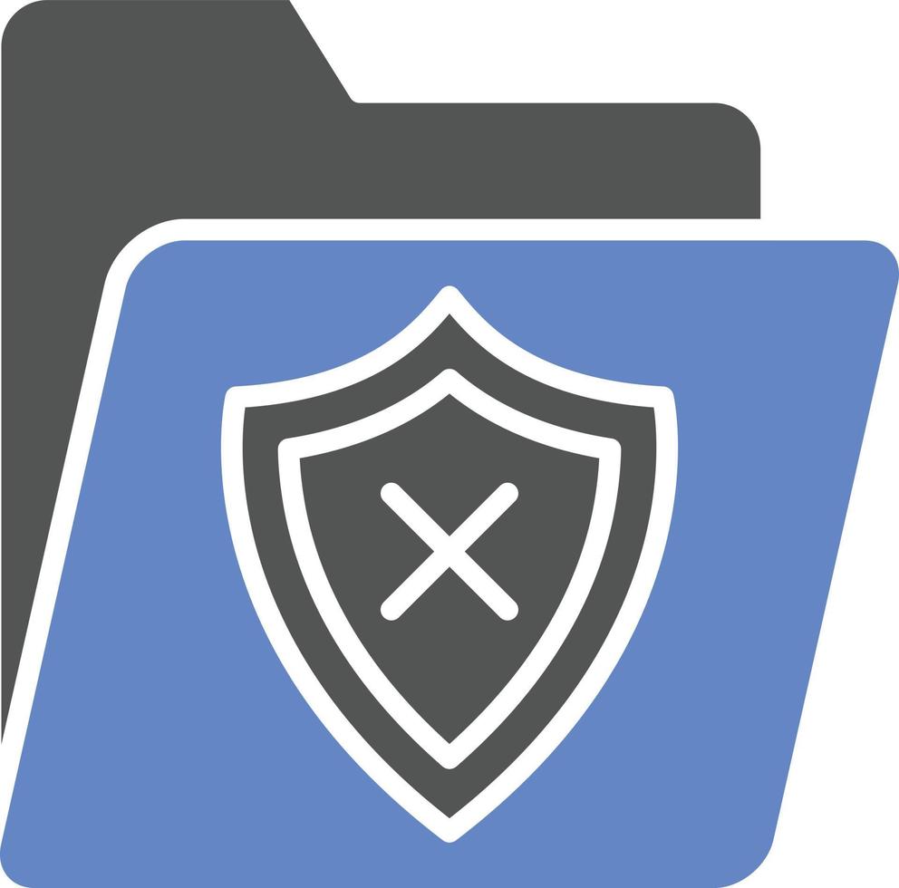 Data Leak Icon Style vector