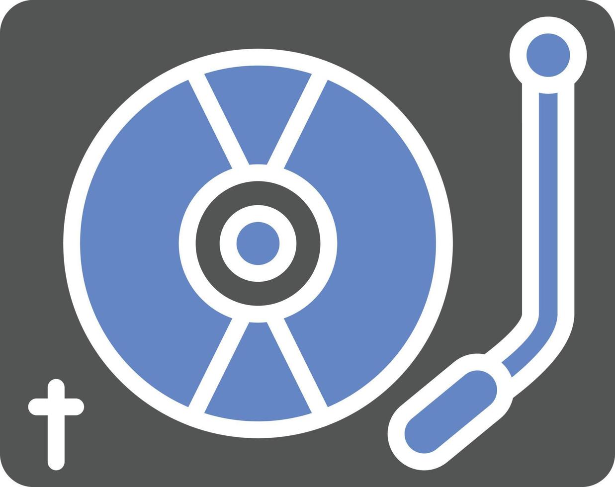 Turntable Icon Style vector