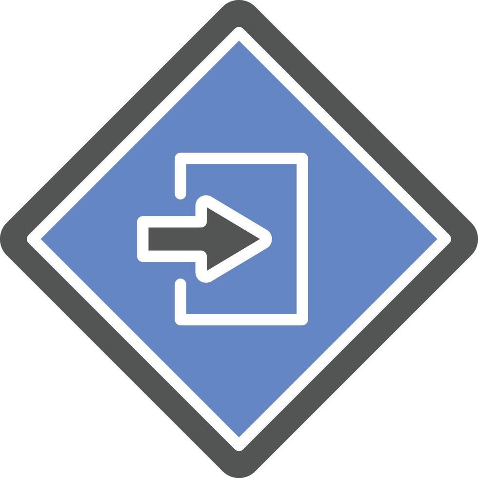 Entry Icon Style vector