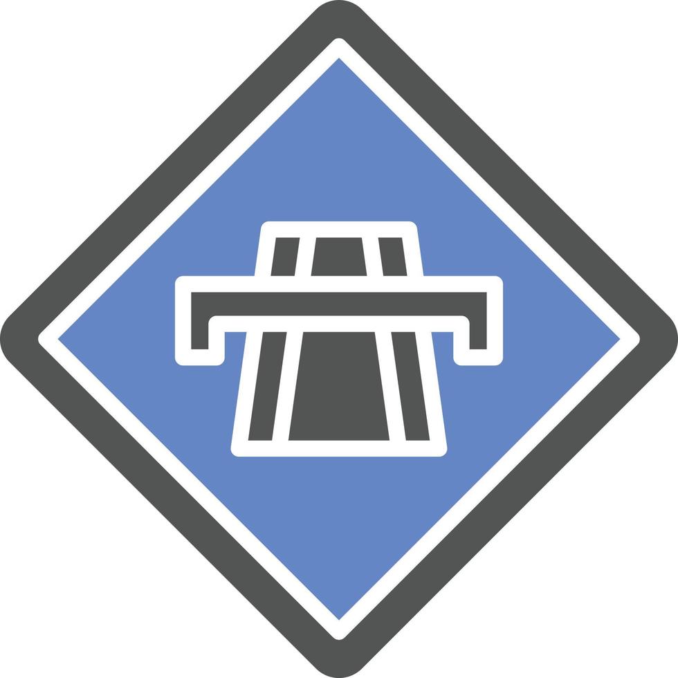 Motorway Icon Style vector