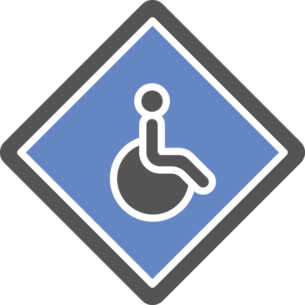 Disabled Icon Style vector