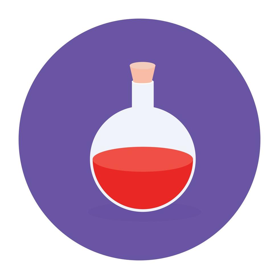 vector de poción química, poción mágica