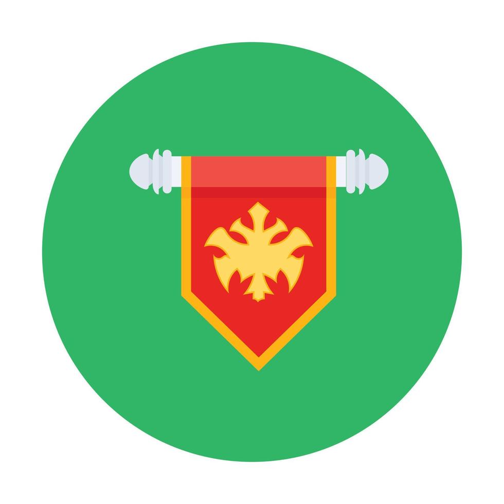 A vector of game banner, editable icon