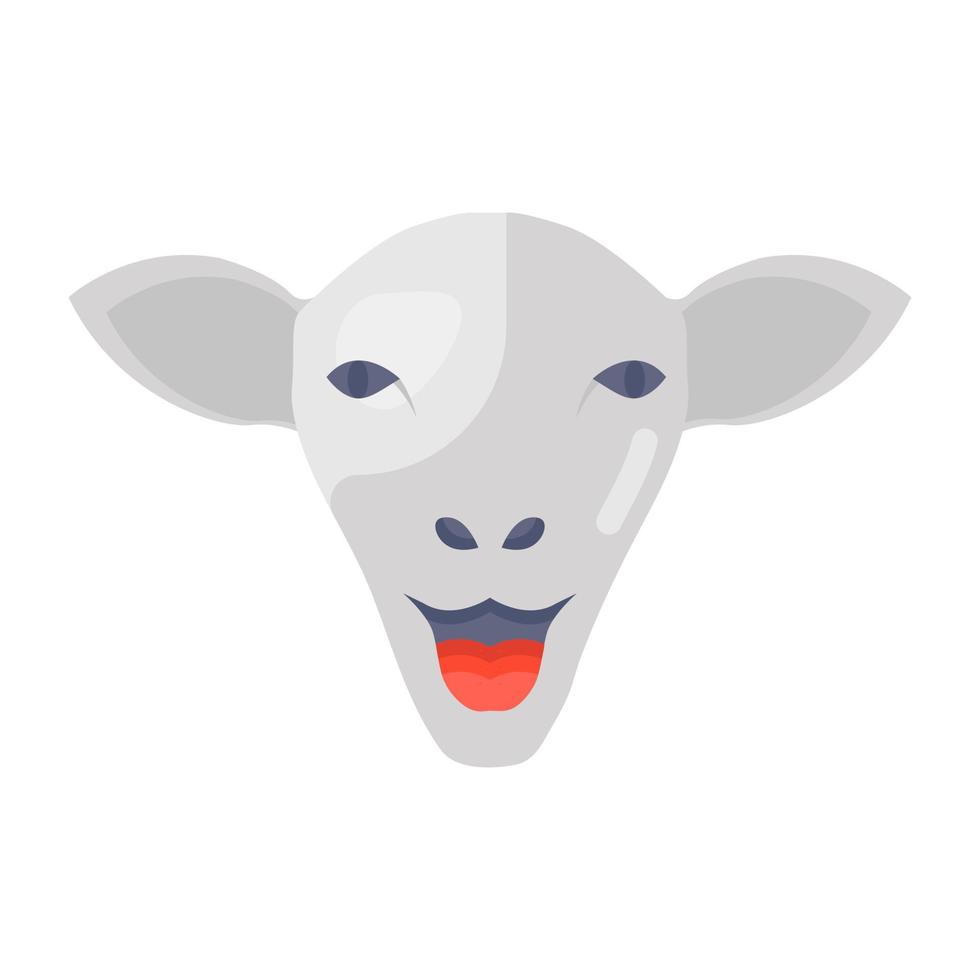 Trendy editable icon of sheep vector