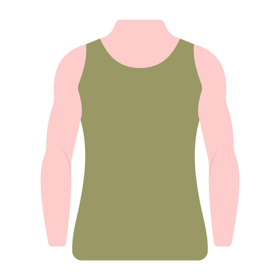 Fitness coach flat editable vector, man avatar and fitness vector