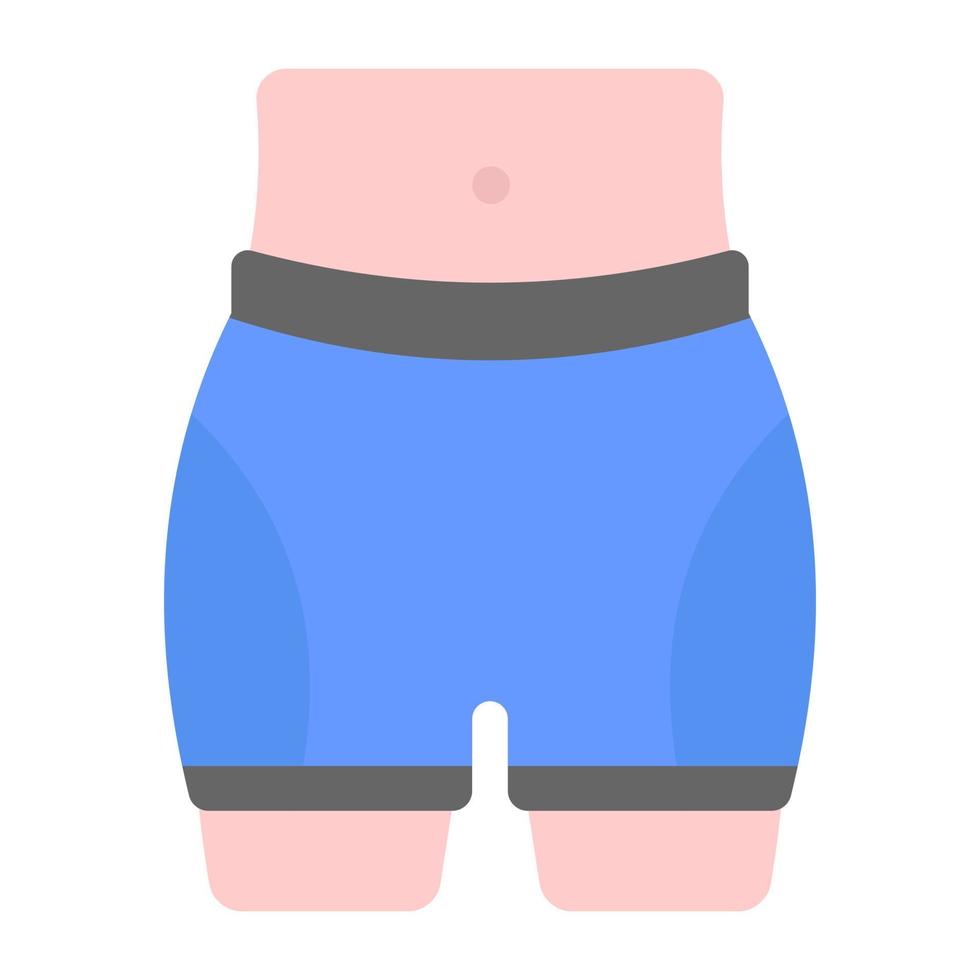 Male legs in flat trendy vector, showing humans body part vector