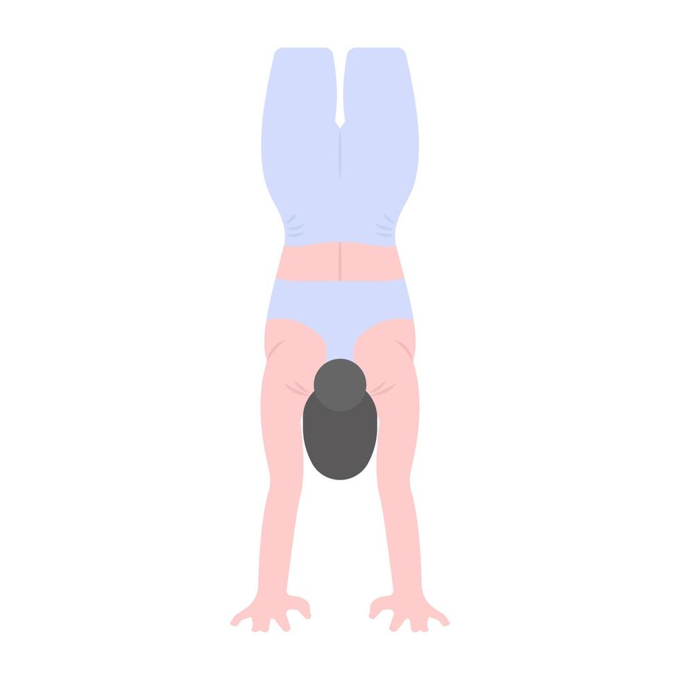 Male legs in flat trendy vector, showing humans body part vector