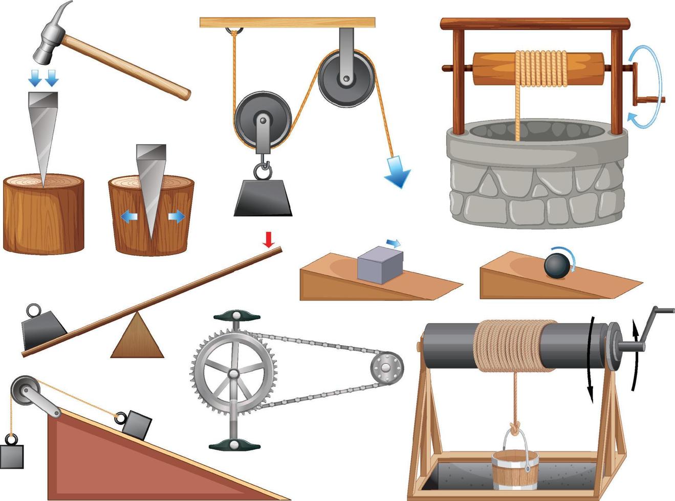 experimentos científicos con fuerza vector