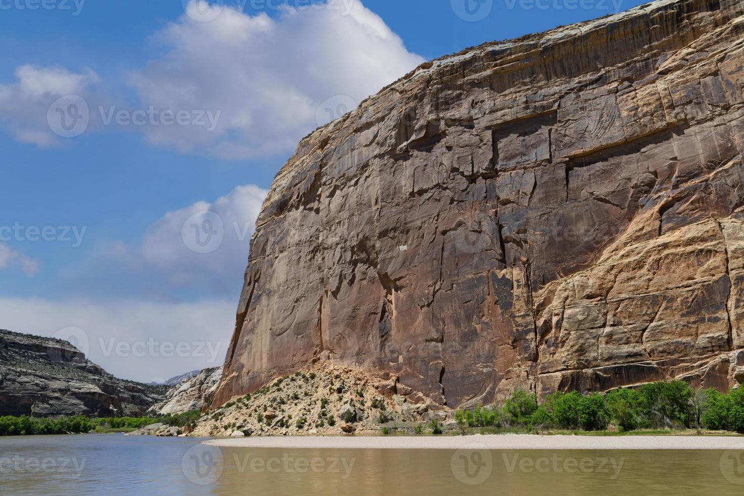 The Scenic Beauty of Colorado. Steamboat Rock on the Yampa River in Dinosaur National Monument photo