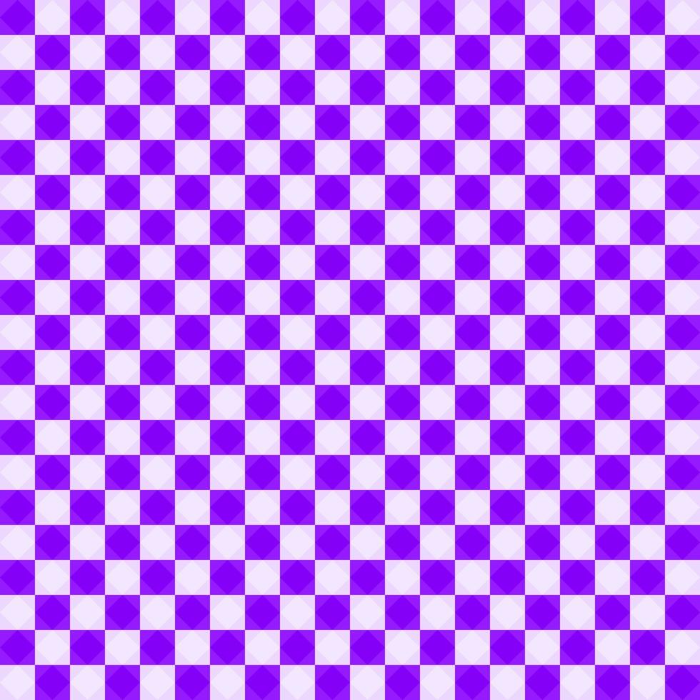 Fabric textile purple abstract background checkered texture wallpaper pattern seamless vector illustration