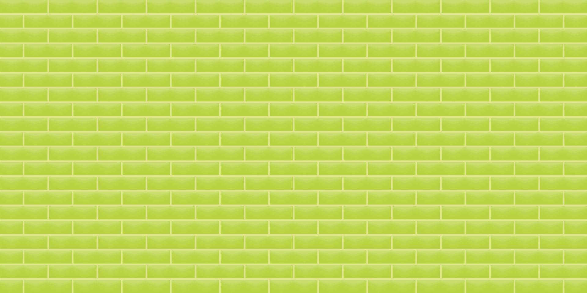 Abstract background green colorful brick wall building concrete texture wallpaper backdrop template pattern seamless vintage vector and illustration