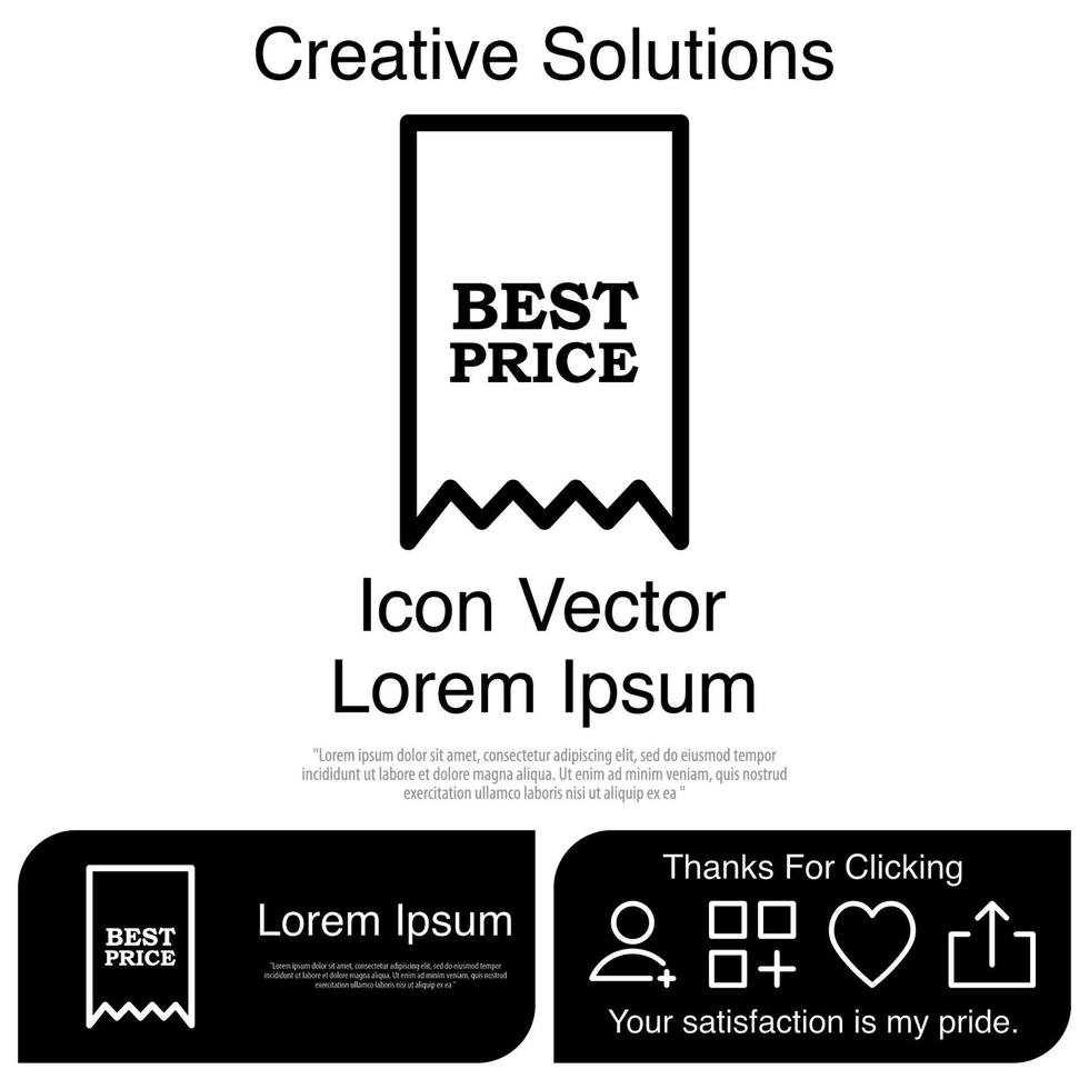 Best Price Icon Vector EPS 10