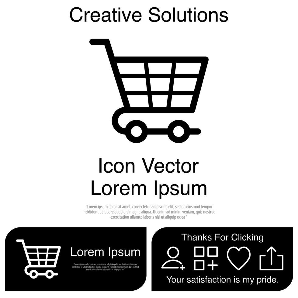 Trolley icon Vector EPS 10