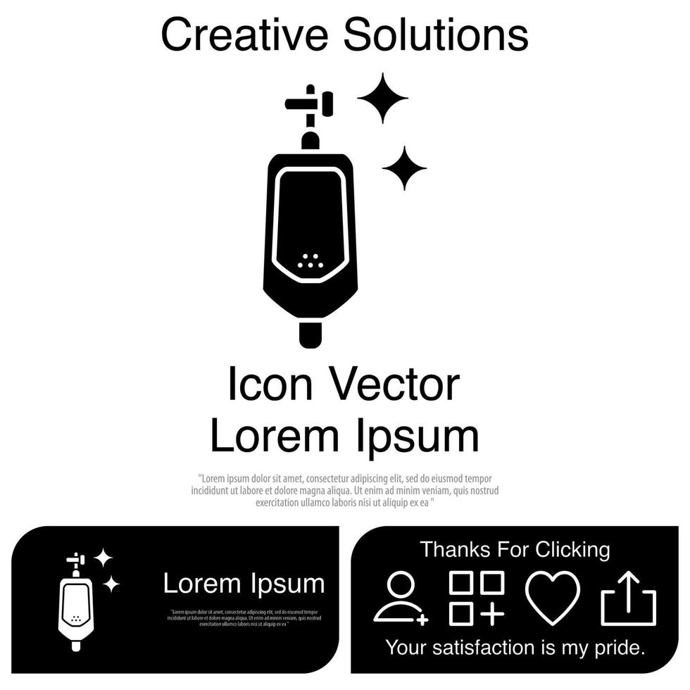 Toilet icon Vector EPS 10