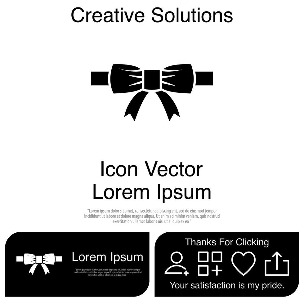 corbata, icono, vector, eps, 10 vector